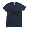 dog lover Ladies Fitted T-Shirt