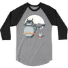 totoro super hero 3/4 Sleeve Shirt