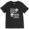 work like a captain party like a pirate V-Neck Tee