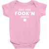 Shut Your Fookin Mouth Baby Onesie
