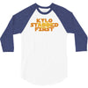kylo stabbed first 3/4 Sleeve Shirt