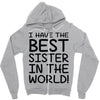 sister joke Zipper Hoodie