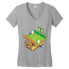 pre computers Women's V-Neck T-Shirt