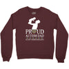 proud Autism dad Crewneck Sweatshirt