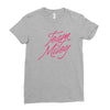 team miley Ladies Fitted T-Shirt
