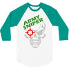 army sniper 3/4 Sleeve Shirt