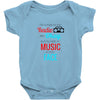THE SONGS ON THE RADIO Baby Onesie