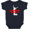 i pooped today Baby Bodysuit