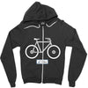 bike Zipper Hoodie