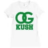 og kush Ladies Fitted T-Shirt
