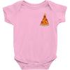 pizza christmas tree pocket Baby Bodysuit