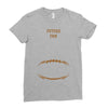 future football fan Ladies Fitted T-Shirt