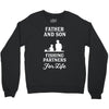 Father and Son Fishing Partners For Life Crewneck Sweatshirt