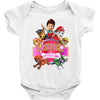 paw patrol birthday girl sister Baby Bodysuit