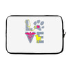 love teal best trending Laptop sleeve