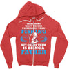 Fishing Father Zipper Hoodie