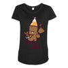 cool characters Maternity Scoop Neck T-shirt