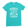 motorcycle js767 best trending Ladies Fitted T-Shirt