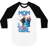mom of the birthday girl 3/4 Sleeve Shirt