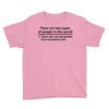 There Are Wwo Types Of People in This World Youth Tee