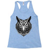owl ornate Racerback Tank