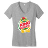 king koopa Women's V-Neck T-Shirt