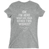 other two wishes Ladies Fitted T-Shirt