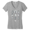 spoiler alert Women's V-Neck T-Shirt