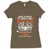 Life After Death Son And Find Out Tshirt Ladies Fitted T-Shirt
