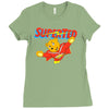 Super Ted Ladies Fitted T-Shirt