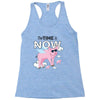 the time is now Racerback Tank