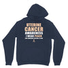 Uterine Cancer Awareness I Wear Peach For Some Special To Me Unisex Hoodie