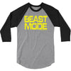 beast mode 3/4 Sleeve Shirt