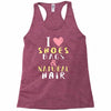 shoes bags natural hair Racerback Tank