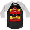 Ugandan Knuckles 3/4 Sleeve Shirt