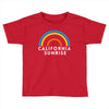 California Sunrise Toddler T-shirt