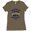 papa   vater   opa Ladies Fitted T-Shirt