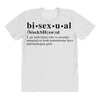Bisexual Dictionary All Over Women's T-shirt