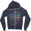 between the eyes Zipper Hoodie