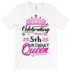 Celebrating With the 5th Birthday Queen T-Shirt