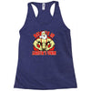 santa's gym Racerback Tank