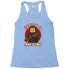 lucille is awesome Racerback Tank