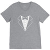 tuxedo fancy dress funny V-Neck Tee