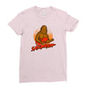 sasqwatch Ladies Fitted T-Shirt