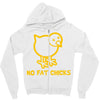 no fat chicks Zipper Hoodie