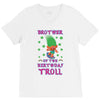 birthday troll brother V-Neck Tee