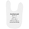 And God Said... Cool Tshirts Baby Bibs