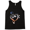 music expresses clef heart girls Tank Top