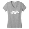 I'm A Tepper Women's V-Neck T-Shirt