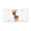 christmas deer License Plate